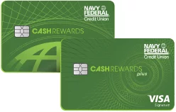 cash Rewards & cash Rewards Plus credit card from Navy Federal Credit Union