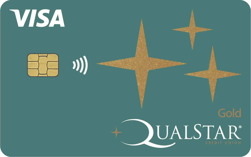 Qualstar Visa Gold credit card from Qualstar Credit Union