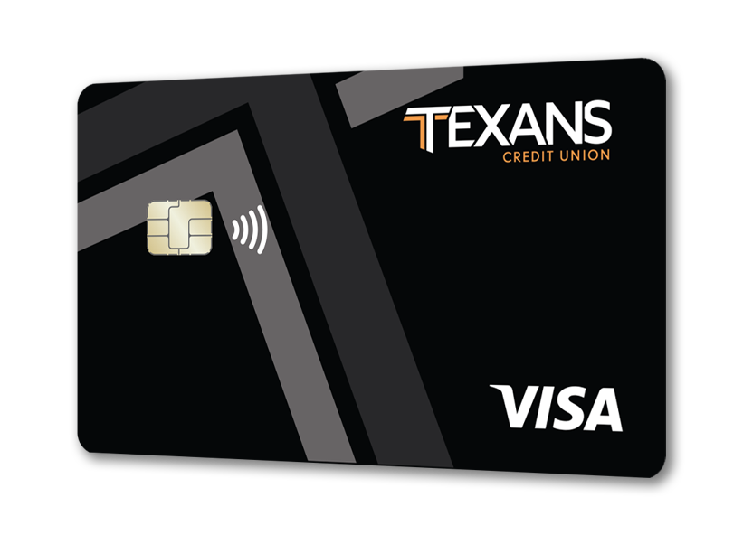 Cash Rewards credit card from Texans Credit Union