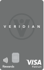 Visa Platinum Rewards credit card from Veridian Credit Union